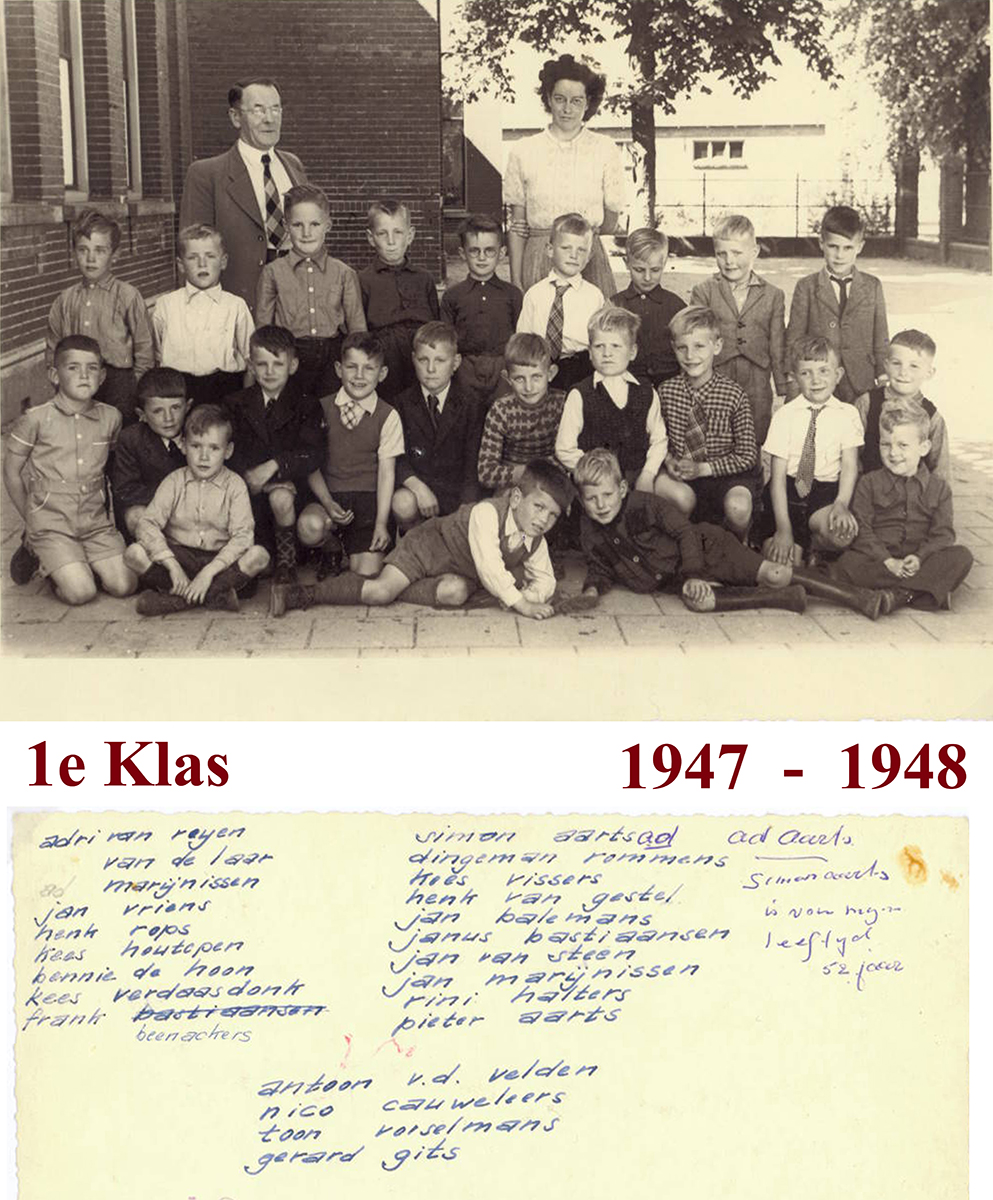 Schooljaar 1947 - 1948